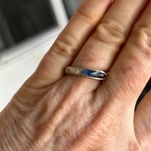 Jasper in Sterling size 6 ring